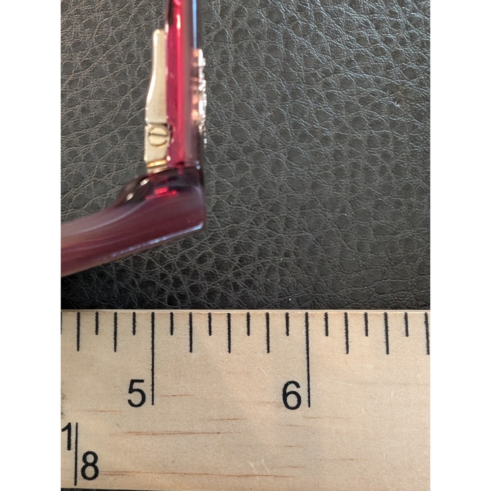 Juicy Couture JU 209 W66 Pink Glitter 50-19-140 Sunglasses FRAME ONLY With Case - Picture 11 of 16